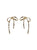 BCHarriet Bow Earrings Silver & Gold