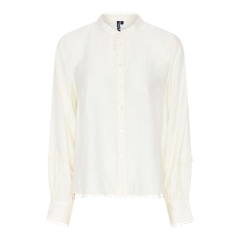 Birdey Blouse Off White