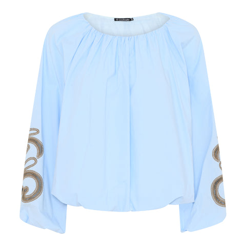 Sasha 1 Blouse Light Blue