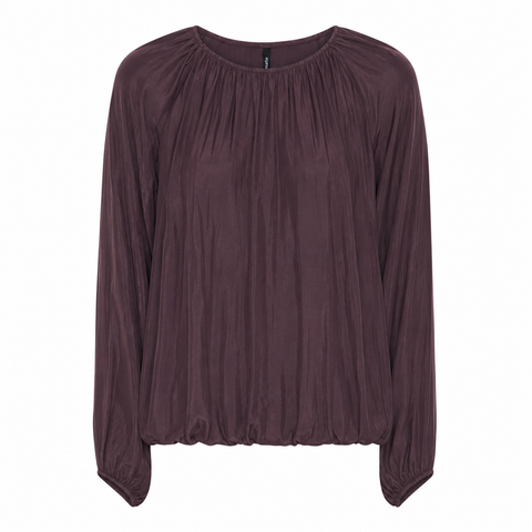 Elenor 7 Blouse Dark Wine