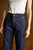 PZLira UHW Jeans Tapered Leg Un-Washed