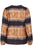 PZDani LS Blouse Blue/Brown Dip Dye