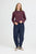 PZGia HW Pant Tapered Leg Dark Sapphire