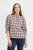 PZEvie Blouse Beige Navy
