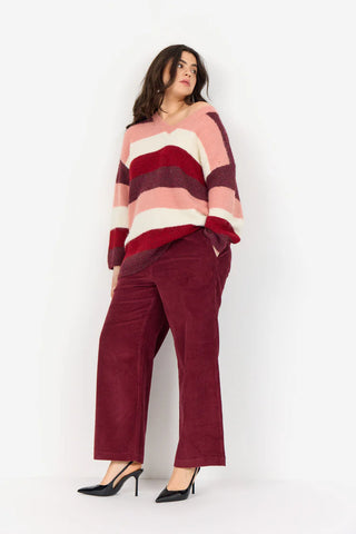 WA-NADIN 3 Pants Bordeaux