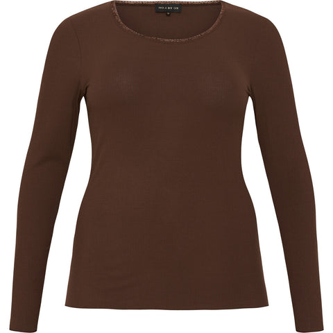 T-Shirt Long Sleeve Dark Brown