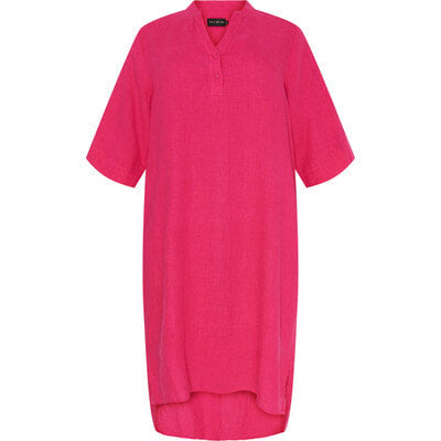 Loose Tunic Dress Lotus Pink