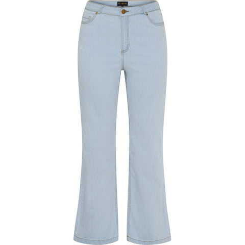 5 Pockets Jeans Light Denim Blue