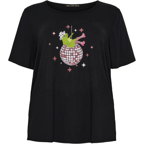 T-shirt SS Disco Frog Black