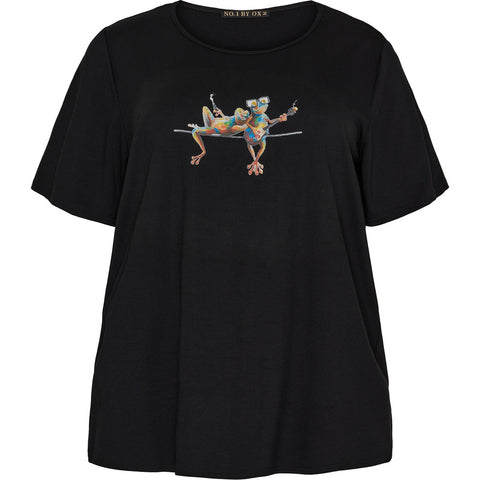 T-shirt SS Frogs Black