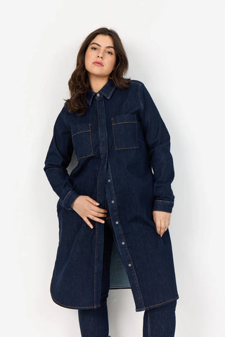 WA-JENIFER 10 Tunika Dark Denim