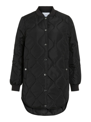 Vitate L/S Quilt Jacket Black