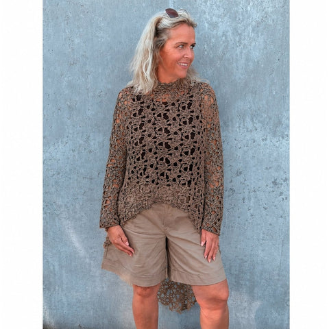 Fresa Lace Tunic Brown