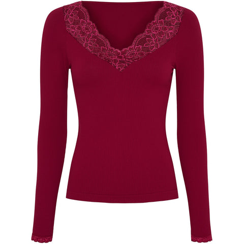 Belen Blouse Costina LS Bordo