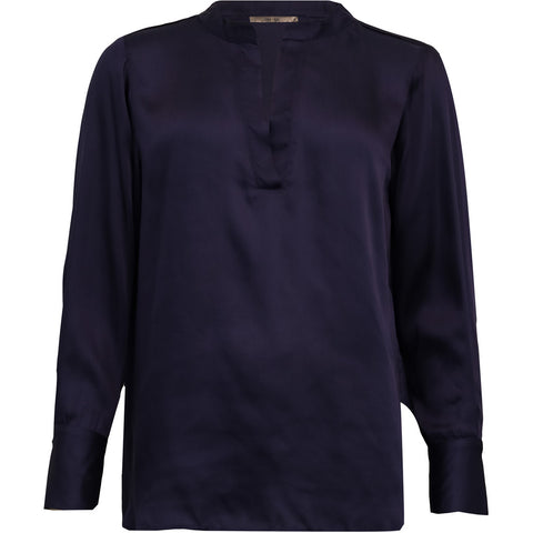 Mille L/S Blouse Navy