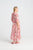 Daffodil Long Dress Pink Flower