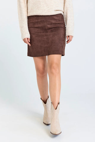 FQLexie Skirt Coffee Beam