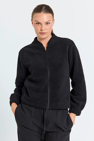 FQTeddy Jacket Black