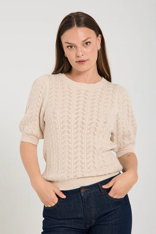 FQClarry Pullover Sand Melange