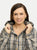 Fern Short Jacket Grey Check