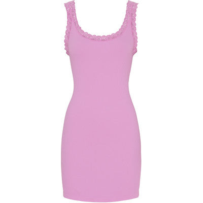 Frida Rib Top Plus Macaron