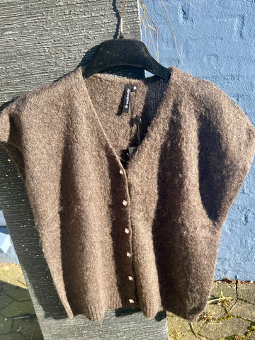 Charlise Waistcoat Dark Brown