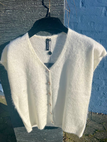 Charlise Waistcoat Off White