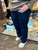 5Pockets Jeans W 24 cm Leg Dark Denim