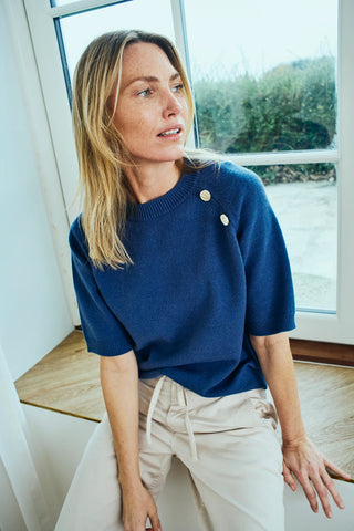 FQAlpi Pullover Vintage Indigo