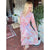 Paisley Dress Coral