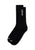 Woden Sock Black/White