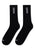 Woden Sock Black/White