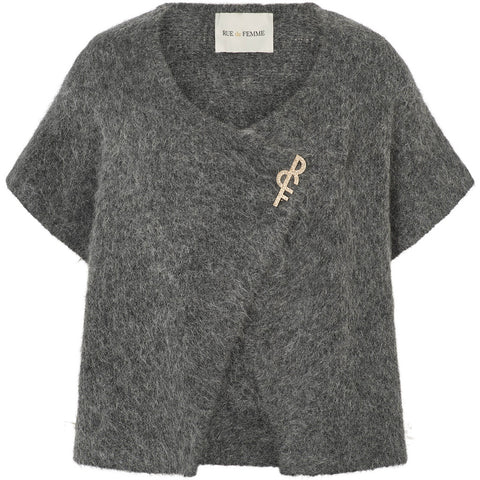 RDFYana Knit Vest Dark Rock