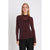 RDFRoll Neck Blouse Wine