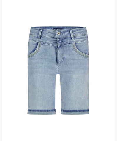 Sienna Shorts Embroidery Bleach