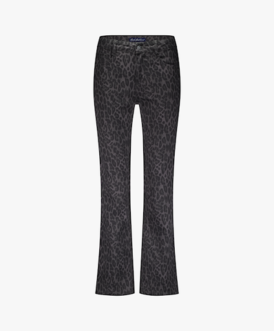 Kim Leopard Jeans Lava
