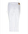 Suze Jog Capri White