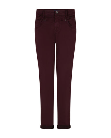Relax Jog Colour Pants Burgundy