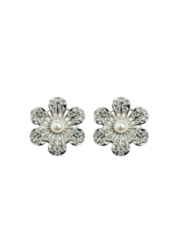 Button Cover Nessa 2 Pcs Silver