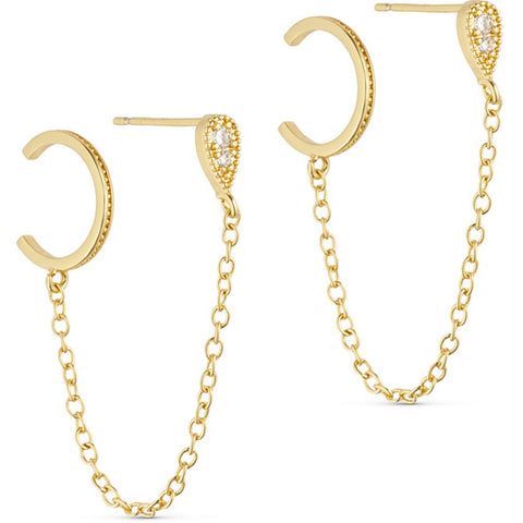 Arya Earring/Cuff Gold