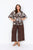 WA-Hermina 2 Blouse Hot Fudge