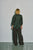 WBLDagmar 3/4 Sateen Top Deeo Forest Green
