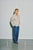 WBLLiza LS Rib Zip Pullover Japanese Pearl Melange