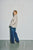 WBLLiza LS Rib Zip Pullover Japanese Pearl Melange