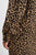 PZAlice Short Jacket Brown Animal Printed