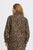 PZAlice Short Jacket Brown Animal Printed