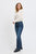 PZJoyy HW Jeans Straight Leg Dark Blue