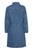 PXVinny Button Dress Medium Blue
