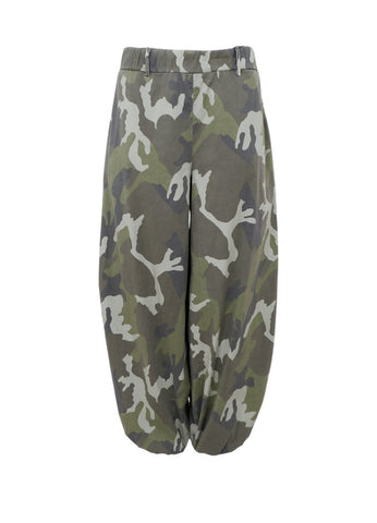 BCAlly Balloon Pant Army Camouflage