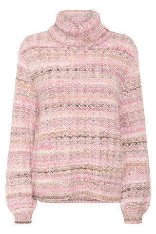 CUMarble Rollneck Pink Mix
